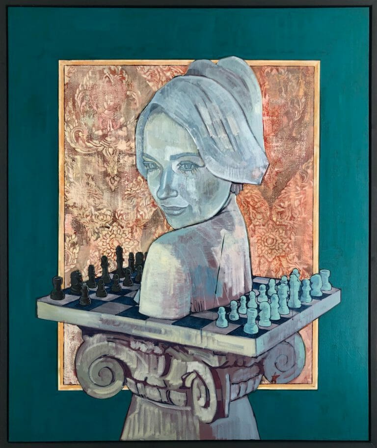 MATE. 2021, Painting, 114 x 117cm